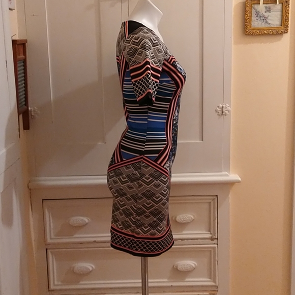 Jealous Tomato printed knit dress Sz S - Picture 2 of 6